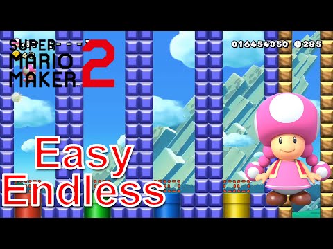 Playing A Versus Level Alone SMM2 Easy Endless 576-592