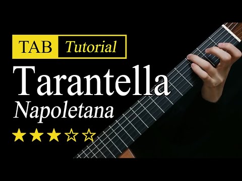 Tarantella Napoletana - Guitar Lesson + TAB