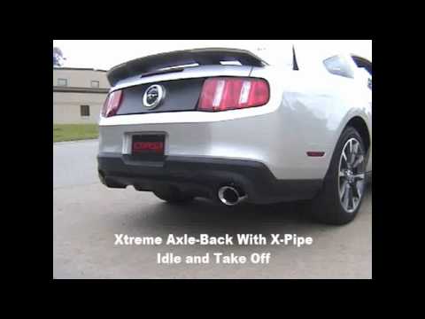 CORSA Performance 2011-2014 Ford Mustang GT/ Boss 302 5.0L V8 Exhaust System Extreme Sound Level