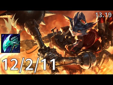 Rumble Jungle vs Taliyah - EUW Grandmaster | Patch 13.19