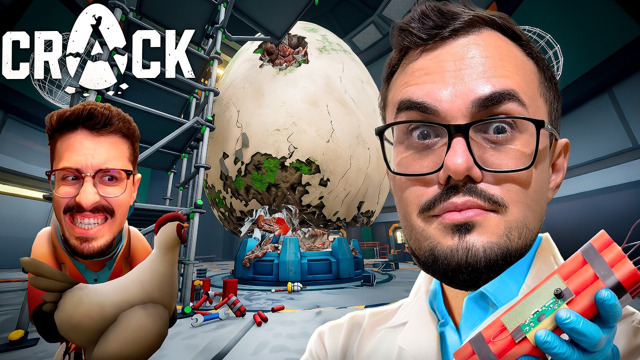 EXPLODIMOS O OVO COM DINAMITE GIGANTE - CRACK