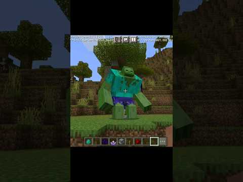🔥How to summon mutant zombie in minecraft #shorts #minecraftshorts