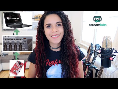 My Guitar Setup for Live Streaming! | Noelle dos Anjos