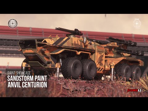 Anvil Centurion Sandstorm Paint Showcase | Star Citizen