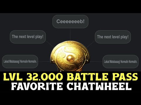 Favorite Spamming Chat Wheels of Top 1 in Battle Pass (Lvl 32,000+) DOTA 2