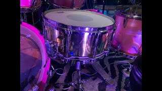 Video thumbnail for Pearl 14x6.5 Free Floating Brass by Dave Batemans Shed