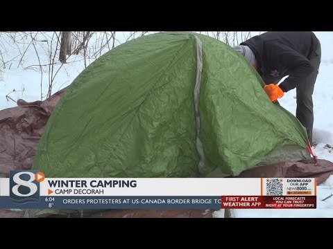 Scouts go camping at Camp Decorah despite cold temperatures