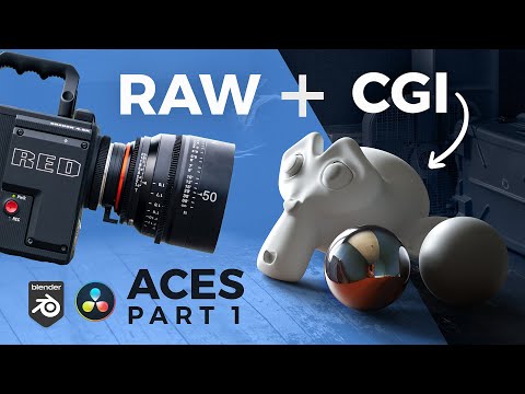 Add VFX into Cinematic RAW+LOG Footage (the right way) | ACES Part 1