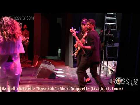 James Ross @ Darnell Stoxstell - "Bass Solo" - (Short Snippet) - www.Jross-tv.com (St. Louis)