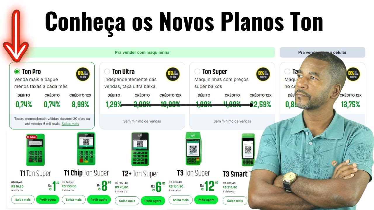 Novos Planos e Novas Taxas TON - MUDOU TUDO!