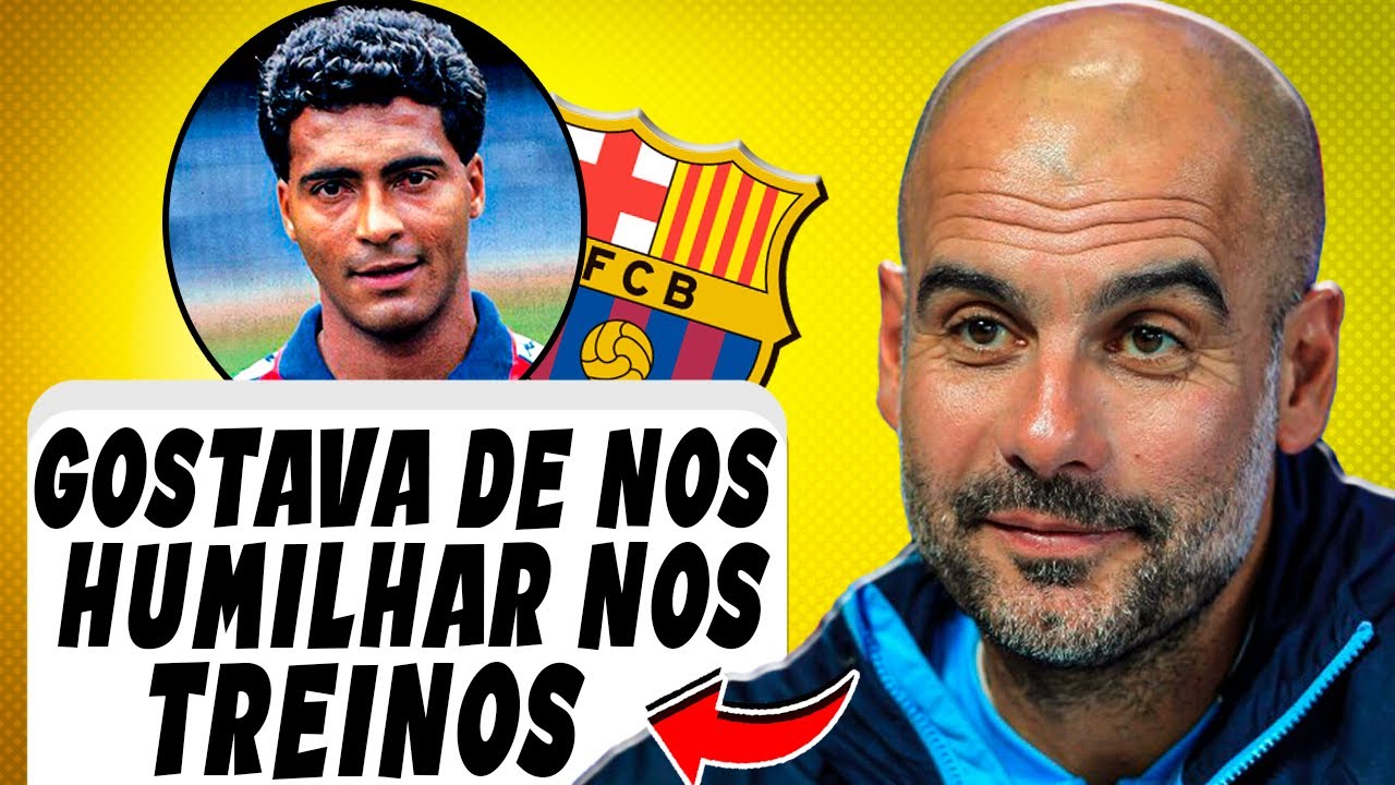 Ex companheiros lembram que eram DESTRUÍDOS por Romário nos treinos do Barcelona