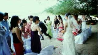 preview picture of video 'Jenille and Hung Punta Fuego Beach Wedding'