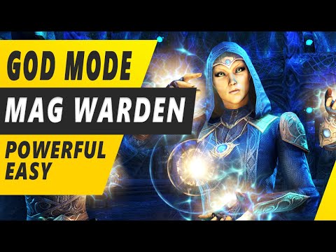 ESO - God Mode Solo MAGICKA WARDEN - Easy Magden PVE DPS Build
