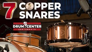 Video thumbnail for 7 Copper Snare Drums Compared - Which is Best For You? by Drum Center of Portsmouth