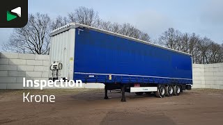 Krone SD 3 axles Anti Vandalism Sliding Roof curtain side semi-trailer | Image 4 - Autoline