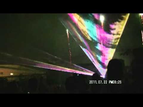 110722 Full Color Laser Show
