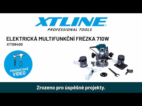 XTLINE Elektrická multifunkční frézka 710 W (XT106400)