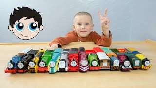 RACE 2 Thomas and Friends TrackMaster Train Collection Fastest Engine Competition