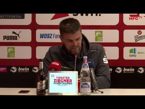 11. Spieltag: Hallescher FC - FSV Zwickau | Pressekonferenz vor dem Spiel