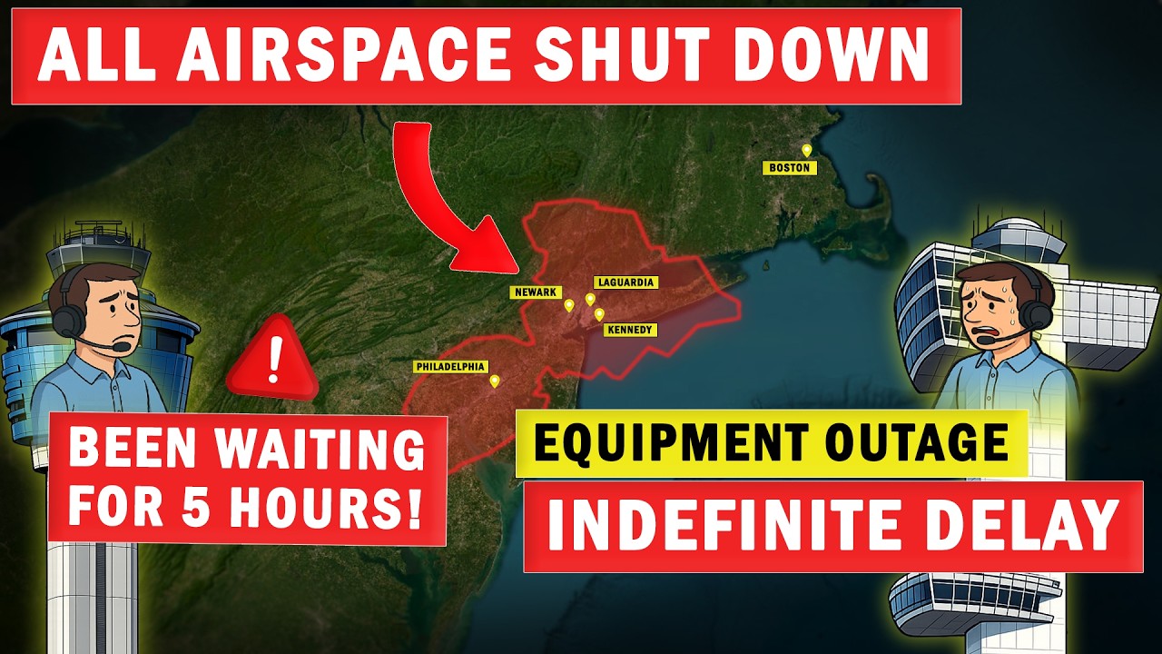 Airspace SHUT DOWN for 8 HOURS! | Massive Equipment Outage