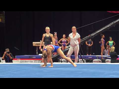 Ragan Smith - Floor Exercise - 2018 U.S. Gymnastics Championships - Podium Training