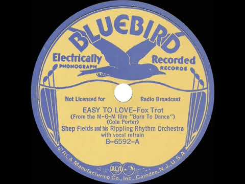 1936 Shep Fields - Easy To Love (Dick Robertson, vocal)