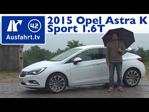 2015 Opel Astra K Sport 1.6T MT-6 - Buyer's Guide, Test, Review