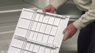 Whirlpool Refrigerator Repair: How to Replace the Crisper Cover (Whirlpool # WP9791600)