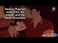 Gaston Reprise Song Lyrics The Beauty And The Beast Broadway