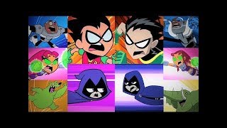 Юные Титаны Вперед! против Юных Титанов/Teen Titans GO! vs Teen Titans/DC Universe