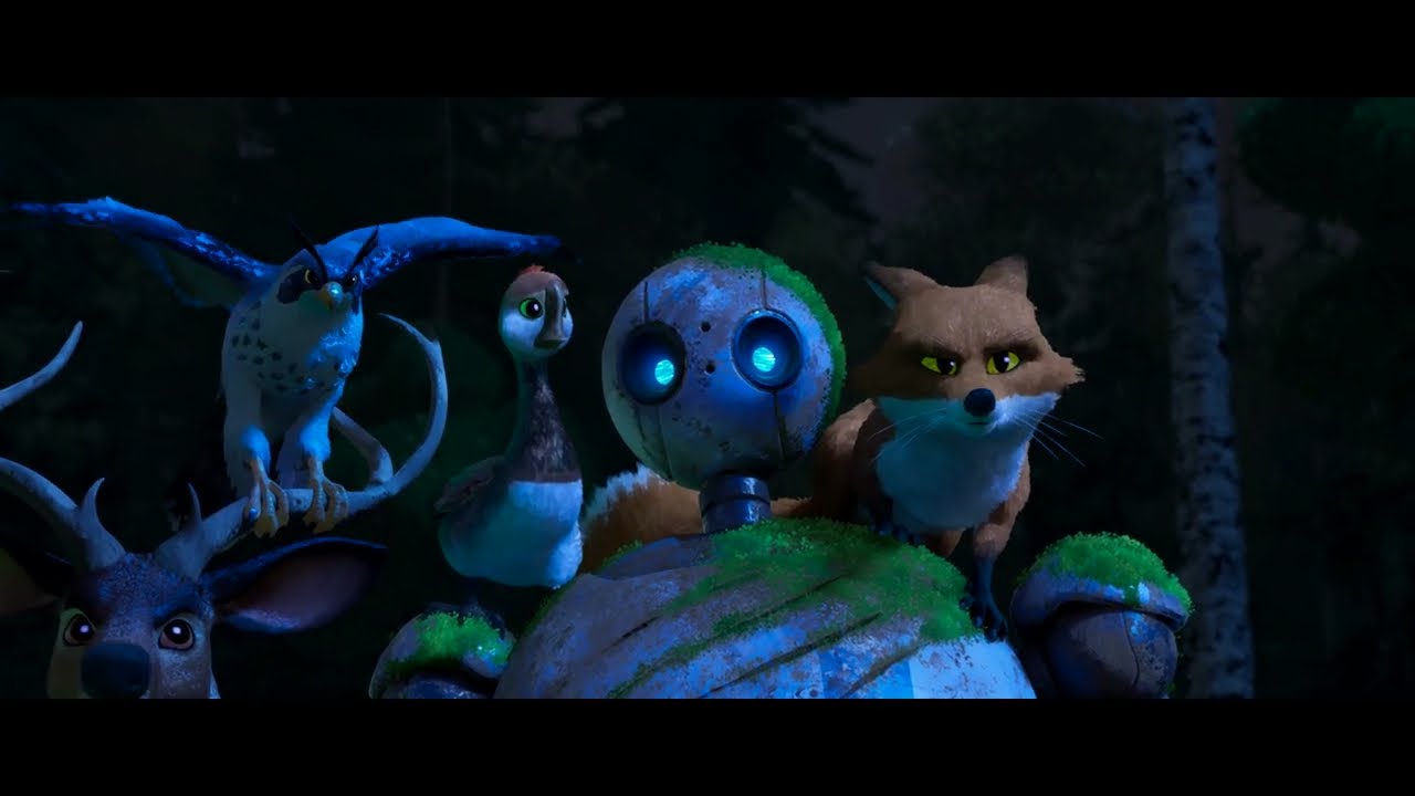 映画『野生の島のロズ』本編映像_「私は野生のロボットよ！」