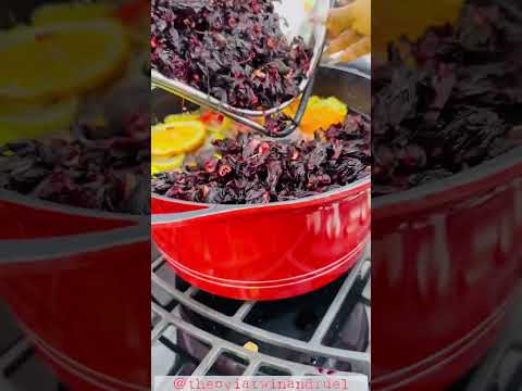 How to make a Great Zobo (Hibiscus) Drink without Sugar