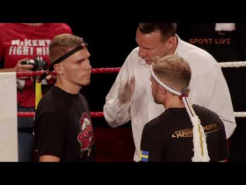 Nikolaj Thyge VS Erik Engström - 67 KG - B-Class Mikenta Fight Night 05/09-2020