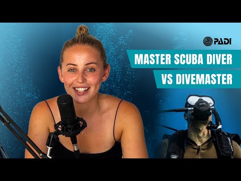Master Scuba Diver vs. Divemaster - Which way? 🤔