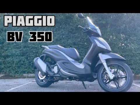 Piaggio BV 350 review. Test ride. Should you buy a used Maxi Scooter?
