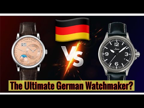 Who Is The Ultimate German Watchmaker? A. Lange & Söhne? Sinn? Nomos? Glashütte Original?