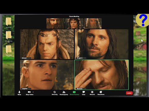 Elronds Rat - Das Zoom Meeting [der Herr der Ringe Synchro/Parodie]