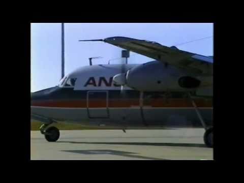 Ansett F27 Flight VH-FNT circa 1980-81