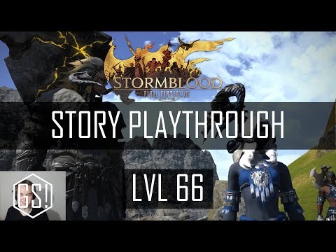 Final Fantasy XIV: Stormblood - Story Playthrough - LVL 66