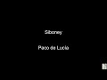 Siboney (Paco de Lucía)
