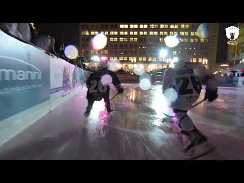 Eisbären Juniors Berlin Laufschule - Eisbahneröffnung Alexanderplatz 27.12.2017