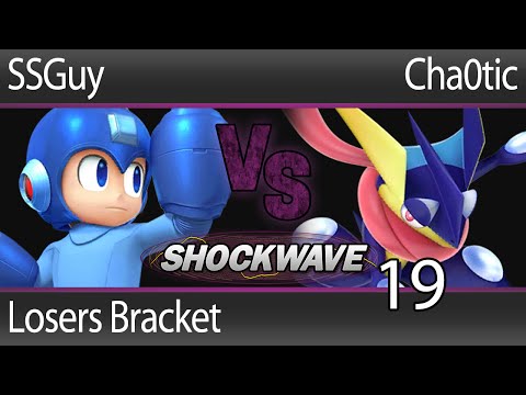 SW19 Smash 4 - SSGuy (MegaMan) vs Cha0tic (Greninja) - Losers Bracket