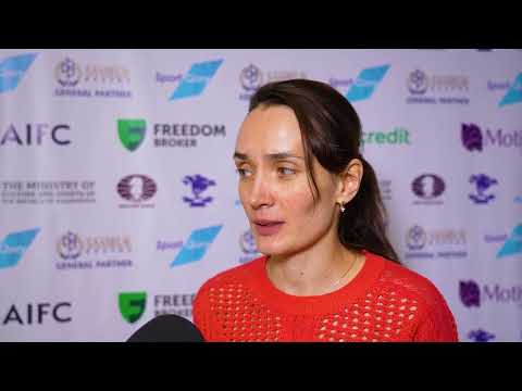 Kateryna Lagno: "First I could not believe it, thought maybe it's a trick" | Astana WGP | Round 9