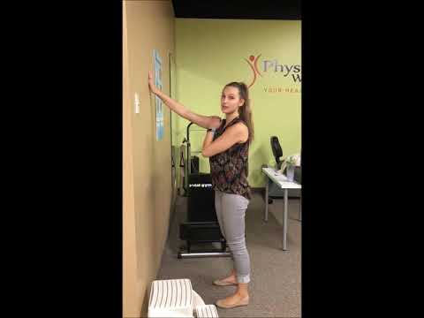 Wall Climb exercise for Shoulder