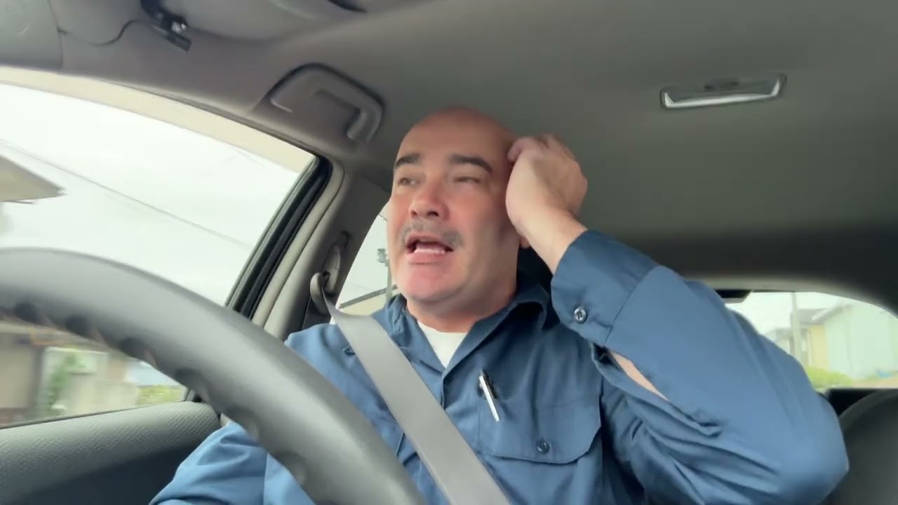 毎朝変な人に会う。