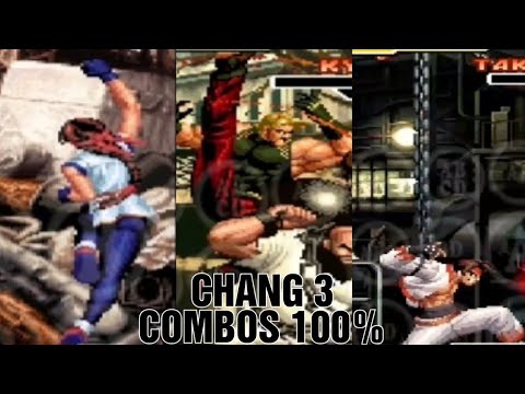 chang 3 combos 100% com a barrigada kkkkkk - KOF 2000