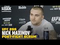 Nick Maxmiov Felt Support From Diaz Fans At UFC 266: ‘It’s Like An Army’ | UFC 266 | MMA Fighting