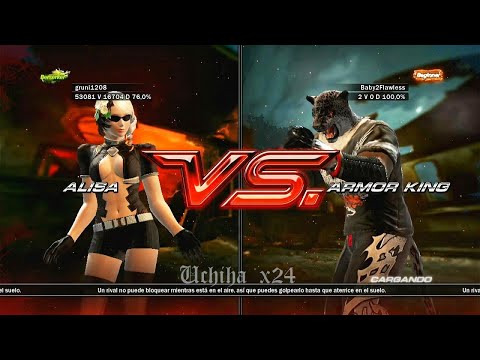 L7 63_7 Alisa (gruni1208) vs Armor King (Baby2Flawless) - Tekken 6 ( Anakin x24 ) Ryona Online N31