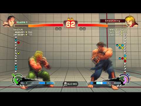 SSFIVAE~ Ryu (bInDJun) vs.  Ken (MMS BSIDA916) HD