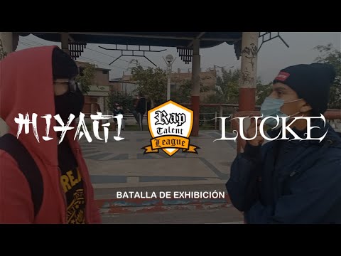 MIYAGI vs LUCKE - RAP TALENT LEAGUE | BATALLA DE EXHIBICIÓN